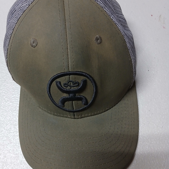 Get Your Hooey Camo Green Mesh Baseball Cap Trucker Hat RARE Adjustable Snapback - Picture 1 of 14